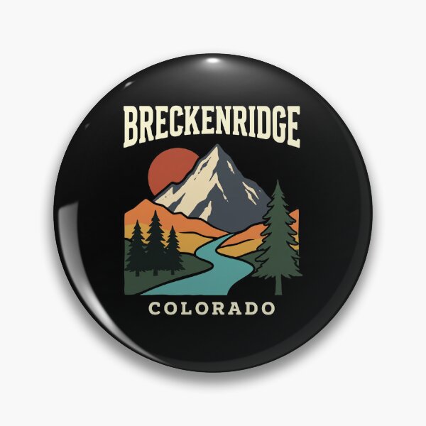 Item preview, Breckenridge Colorado Vintage Mountain Escape for Alpine Adventurers designed and sold by FreshVibe Prints.