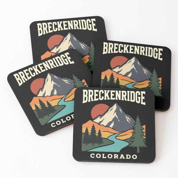 Item preview, Breckenridge Colorado Vintage Mountain Escape for Alpine Adventurers designed and sold by FreshVibe Prints.
