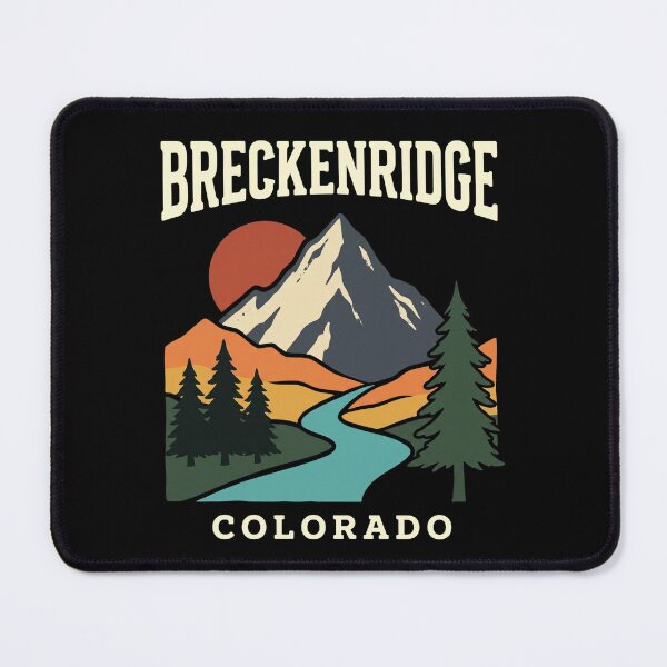 Item preview, Breckenridge Colorado Vintage Mountain Escape for Alpine Adventurers designed and sold by FreshVibe Prints.