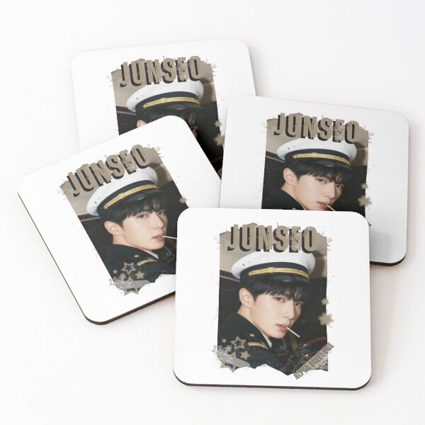Item preview,  ALPHA DRIVE ONEe (ALD1) Junseo Global KPOP Boy Group Black and White Collage Digital Art Portrait designed and sold by AJUNICE STUDIO.