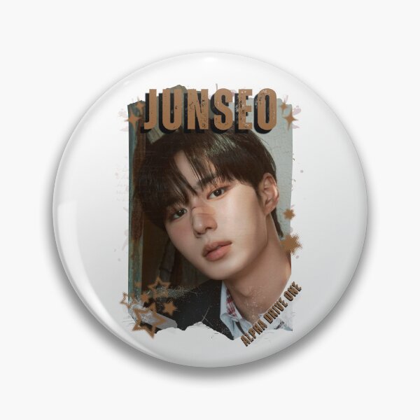 Item preview, ALPHA DRIVE ONEe (ALD1) Junseo Global KPOP Boy Group Black and White Collage Digital Art Portrait designed and sold by AJUNICE STUDIO.