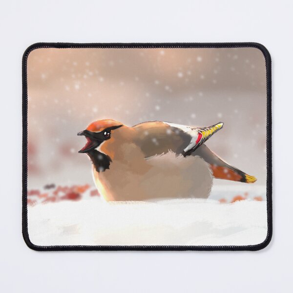Item preview, Bohemian Waxwing designed and sold by EmeraldMintLeaf.