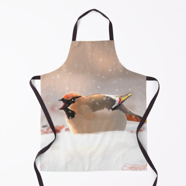 Item preview, Bohemian Waxwing designed and sold by EmeraldMintLeaf.