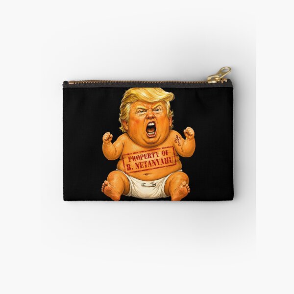 Item preview, Trump: Property of B. Netanyahu Political Baby Satire designed and sold by Victor Shadehorn.