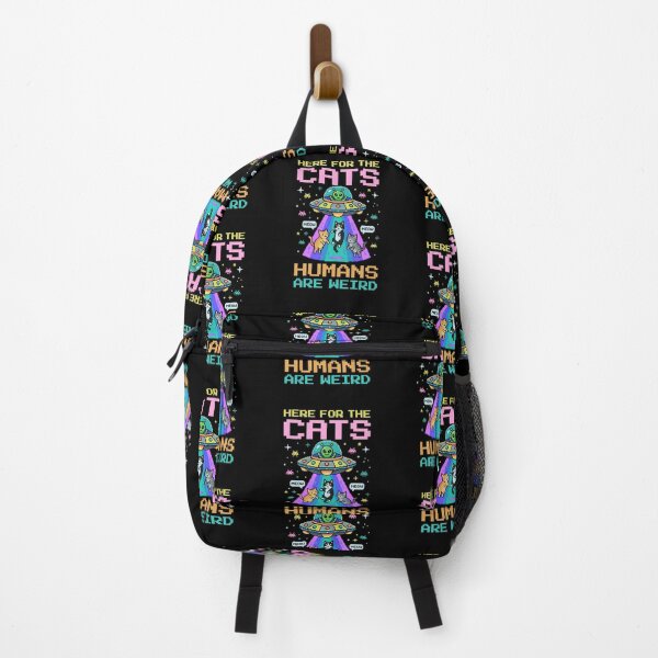 Item preview, Here For The Cats Humans Are Weird designed and sold by WoodburyLake.