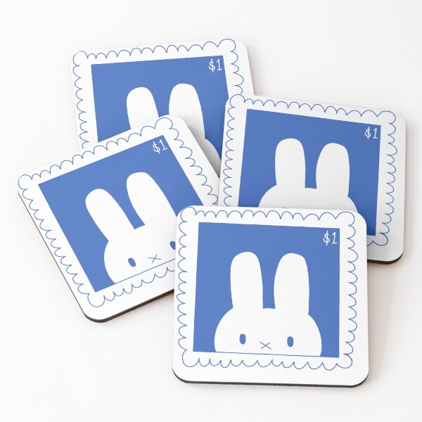 Item preview, Miffy vintage postage stamp designed and sold by aziza-doodles.