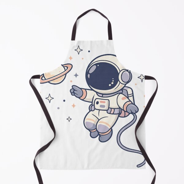 Item preview, Cute Floating Astronaut with Saturn designed and sold by ZIZO1991.