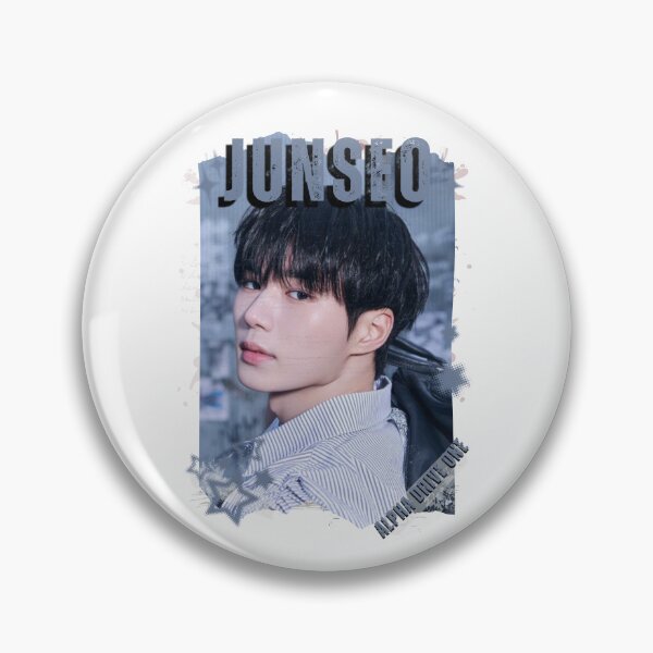 Item preview, ALPHA DRIVE ONEe (ALD1) Junseo Global KPOP Boy Group Black and White Collage Digital Art Portrait designed and sold by AJUNICE STUDIO.