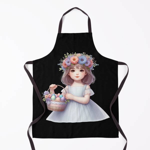Item preview, Girl with Floral Crown and Basket designed and sold by Codavid85.