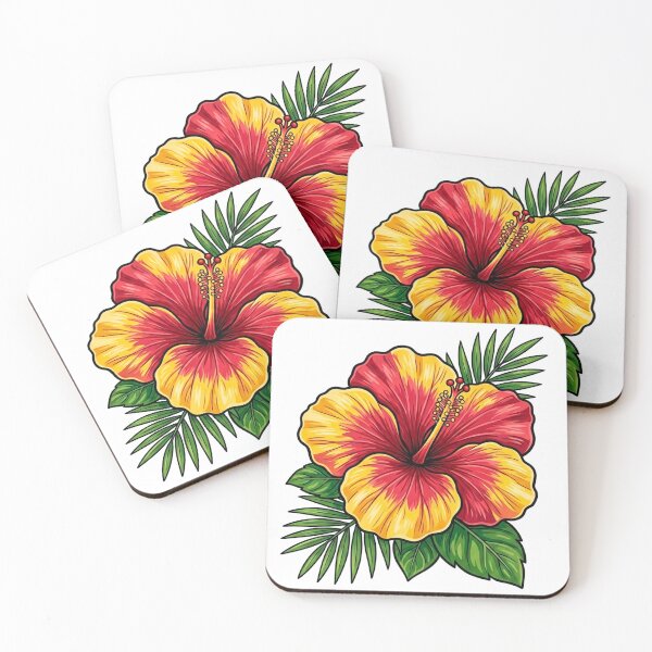 Item preview, Tropical Hibiscus Flower | Botanical Illustration designed and sold by StudioBase.