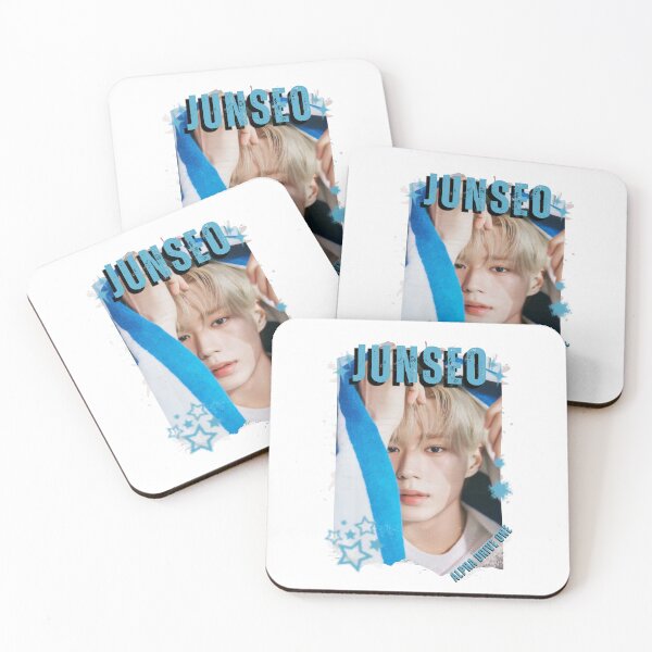 Item preview, ALPHA DRIVE ONEe (ALD1) Junseo Global KPOP Boy Group Black and White Collage Digital Art Portrait designed and sold by AJUNICE STUDIO.