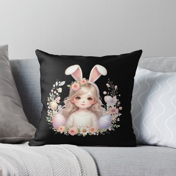 Item preview, Cute Child with Bunny Ears designed and sold by Codavid85.