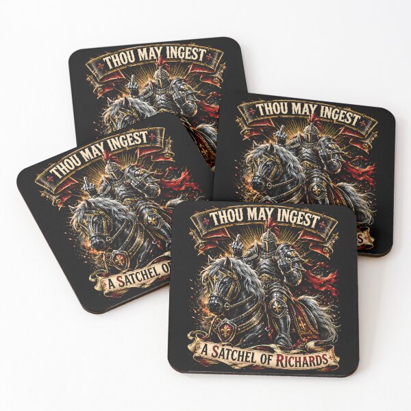 Item preview, Thou May Ingest a Satchel of Richards Knight designed and sold by Victor Shadehorn.