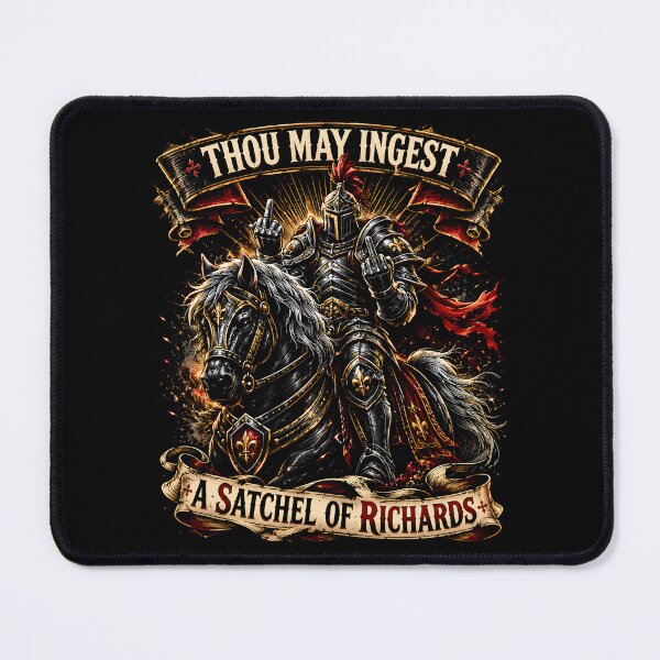 Item preview, Thou May Ingest a Satchel of Richards Knight designed and sold by Victor Shadehorn.