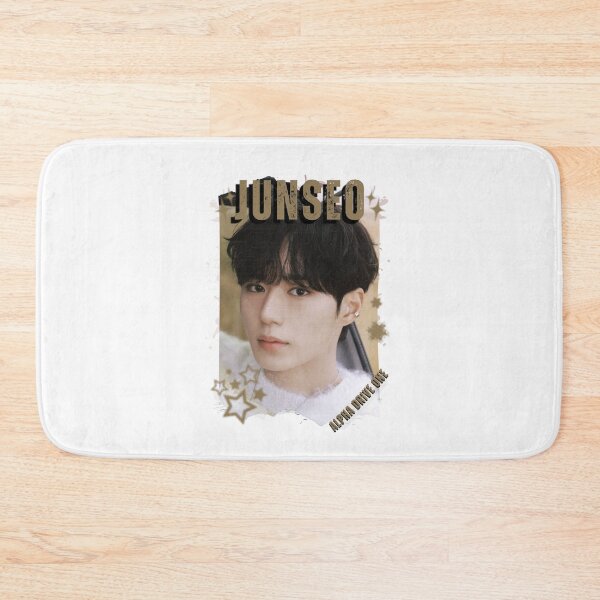 Item preview, ALPHA DRIVE ONEe (ALD1) Junseo Global KPOP Boy Group Black and White Collage Digital Art Portrait designed and sold by AJUNICE STUDIO.