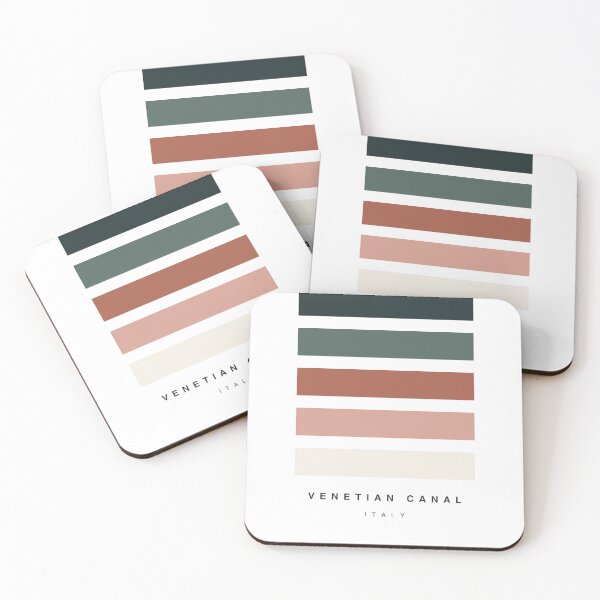 Item preview, ‘Venetian Canal’ Travel Hue Palette designed and sold by The Colourful Game.