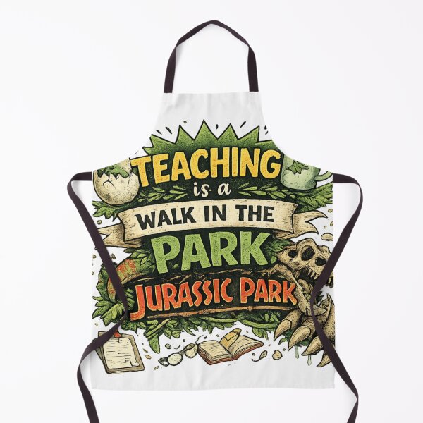 Item preview, Teaching Is a Walk in the Park – Funny Teacher Quote Design designed and sold by SP319.