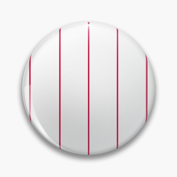Item preview, Phillies Pinstripes Red Lines Home White/Baseball  designed and sold by Rolographics1.