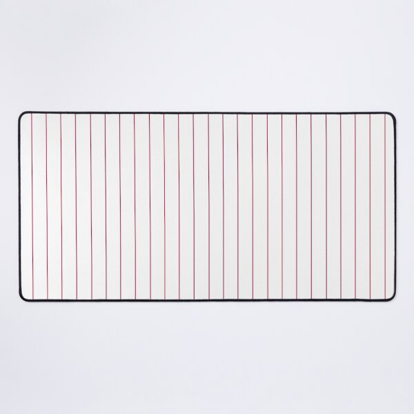 Item preview, Phillies Pinstripes Red Lines Home White/Baseball designed and sold by Rolographics1.