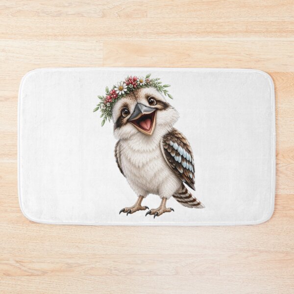 Item preview, Laughing Floral Kookaburra   designed and sold by BRETT'S ART STUDIO.