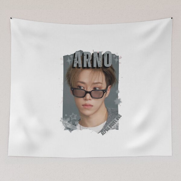 Item preview, ALPHA DRIVE ONEe (ALD1) Arno Global KPOP Boy Group Black and White Collage Digital Art Portrait designed and sold by AJUNICE STUDIO.