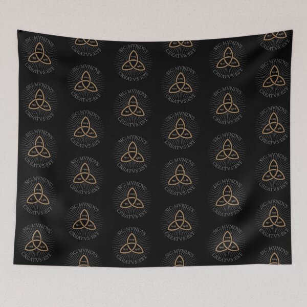 Item preview, SIC MUNDUS CREATUS EST Dark TV designed and sold by GritFX.