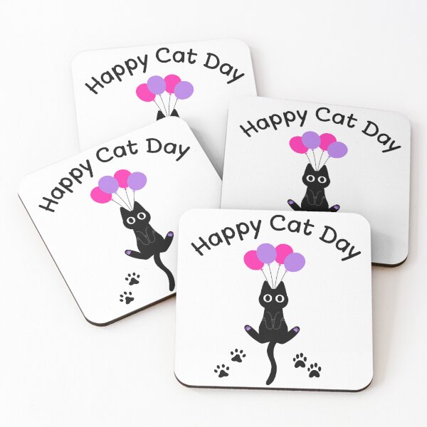 Item preview, Happy Cat Day designed and sold by teeNova Wear.