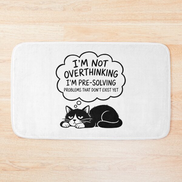 Item preview, Not Overthinking Im Pre-Solving Problems That Don't Exist - Anxiety Humor designed and sold by gunaone-design.