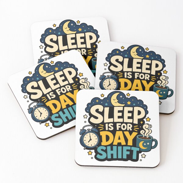 Item preview, Sleep Is For Day Shift designed and sold by Tatsed.