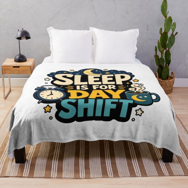 Item preview, Sleep Is For Day Shift designed and sold by Tatsed.