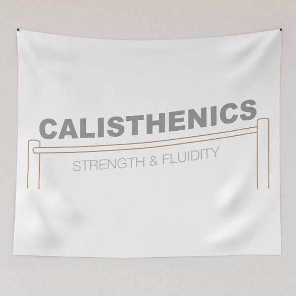 Item preview, Calisthenics Strength & Fluidity Pull-Up Bar Street Workout Design designed and sold by MoqunaDesign.