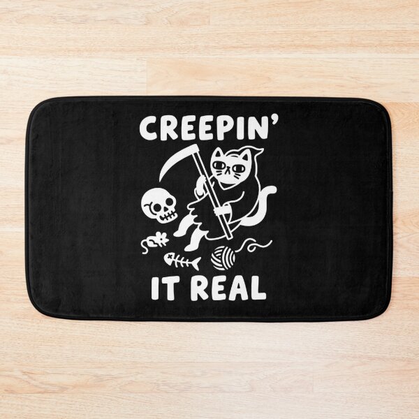 Item preview, Creepin it Real - Skeleton Cat designed and sold by gunaone-design.
