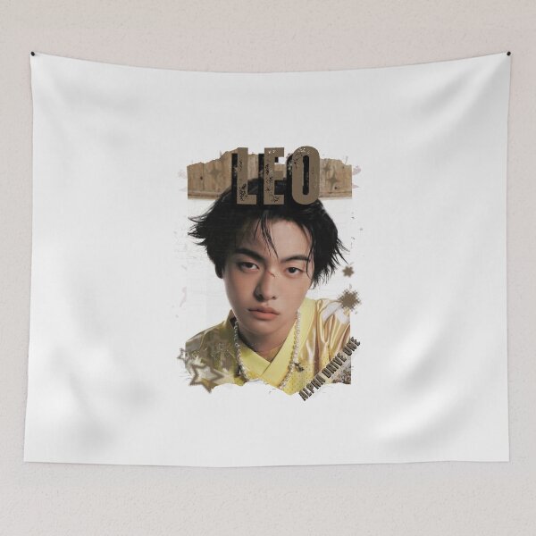 Item preview, ALPHA DRIVE ONEe (ALD1) Leo Global KPOP Boy Group Black and White Collage Digital Art Portrait designed and sold by AJUNICE STUDIO.