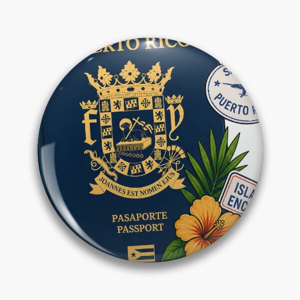 Item preview, Puerto Rico Passport | Enchanted Island Travel Design designed and sold by StudioBase.