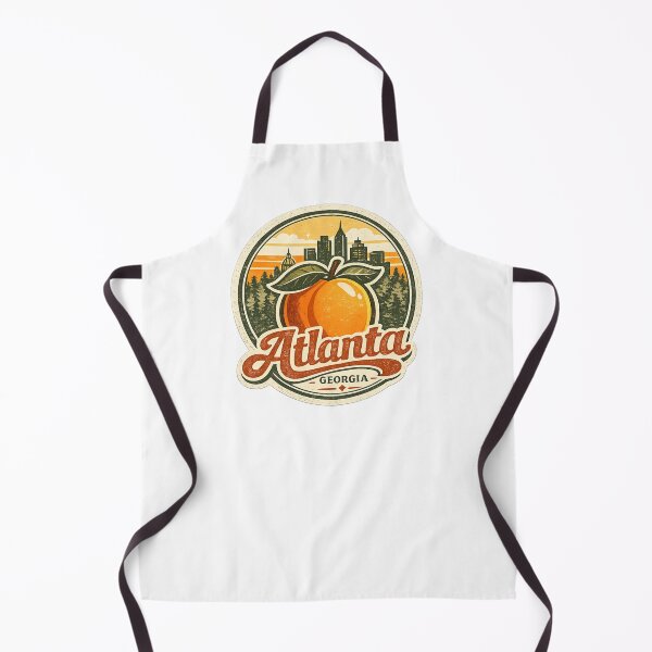 Artikelvorschau, Atlanta Peach Skyline entworfen und verkauft von CampAndCoast.
