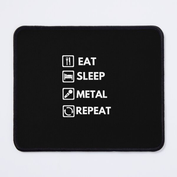 Item preview, Eat sleep METAL repeat essential design. designed and sold by JonHenr.