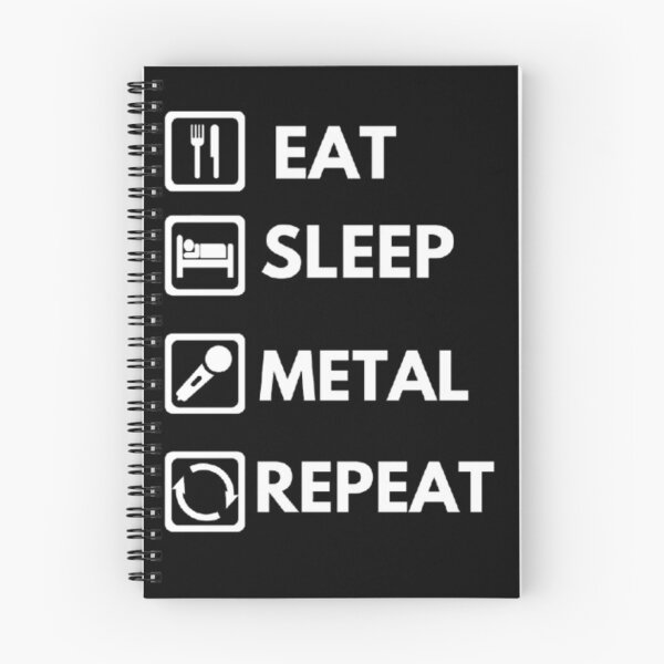 Item preview, Eat sleep METAL repeat essential design. designed and sold by JonHenr.
