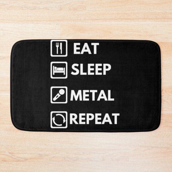 Item preview, Eat sleep METAL repeat essential design. designed and sold by JonHenr.