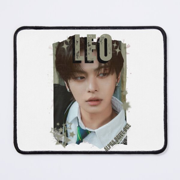 Item preview, ALPHA DRIVE ONEe (ALD1) Leo Global KPOP Boy Group Black and White Collage Digital Art Portrait designed and sold by AJUNICE STUDIO.