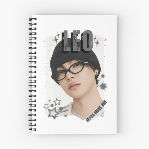Item preview, ALPHA DRIVE ONEe (ALD1) Leo Global KPOP Boy Group Black and White Collage Digital Art Portrait designed and sold by AJUNICE STUDIO.