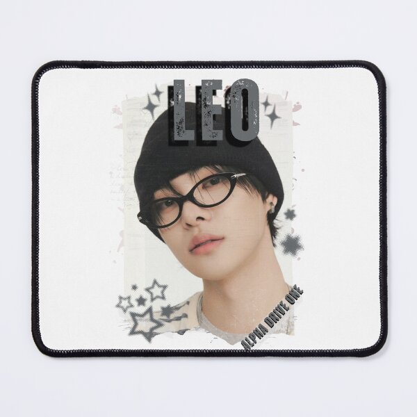 Item preview, ALPHA DRIVE ONEe (ALD1) Leo Global KPOP Boy Group Black and White Collage Digital Art Portrait designed and sold by AJUNICE STUDIO.