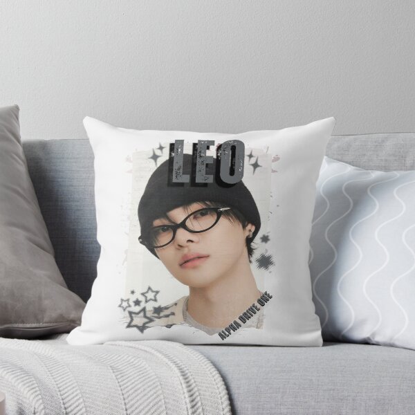 Item preview, ALPHA DRIVE ONEe (ALD1) Leo Global KPOP Boy Group Black and White Collage Digital Art Portrait designed and sold by AJUNICE STUDIO.