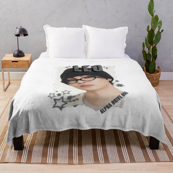 Item preview, ALPHA DRIVE ONEe (ALD1) Leo Global KPOP Boy Group Black and White Collage Digital Art Portrait designed and sold by AJUNICE STUDIO.