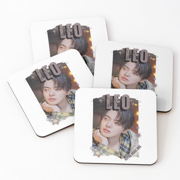 Item preview, ALPHA DRIVE ONEe (ALD1) Leo Global KPOP Boy Group Black and White Collage Digital Art Portrait designed and sold by AJUNICE STUDIO.
