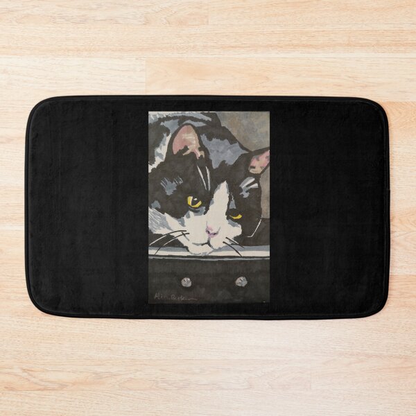 Item preview, Cat on Guitar Case designed and sold by SnazzyWolfArt.