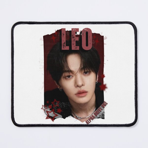 Item preview, ALPHA DRIVE ONEe (ALD1) Leo Global KPOP Boy Group Black and White Collage Digital Art Portrait designed and sold by AJUNICE STUDIO.
