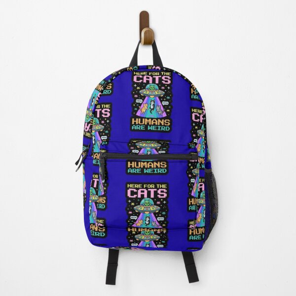 Item preview, Here For The Cats Humans Are Weird designed and sold by WoodburyLake.
