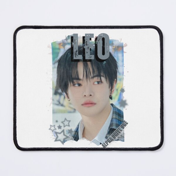 Item preview, ALPHA DRIVE ONEe (ALD1) Leo Global KPOP Boy Group Black and White Collage Digital Art Portrait designed and sold by AJUNICE STUDIO.