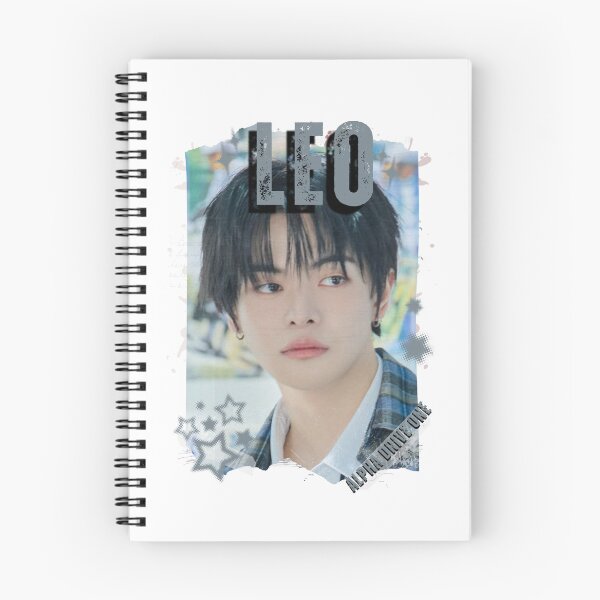 Item preview, ALPHA DRIVE ONEe (ALD1) Leo Global KPOP Boy Group Black and White Collage Digital Art Portrait designed and sold by AJUNICE STUDIO.