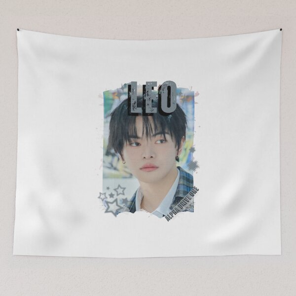 Item preview, ALPHA DRIVE ONEe (ALD1) Leo Global KPOP Boy Group Black and White Collage Digital Art Portrait designed and sold by AJUNICE STUDIO.